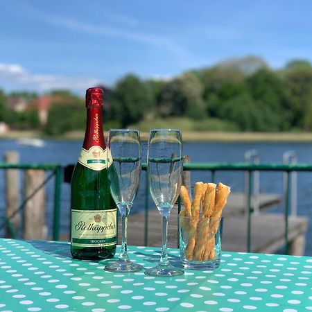 Ferienhaus Seekutter Mit Eigenem Seezugang Malchow  Esterno foto