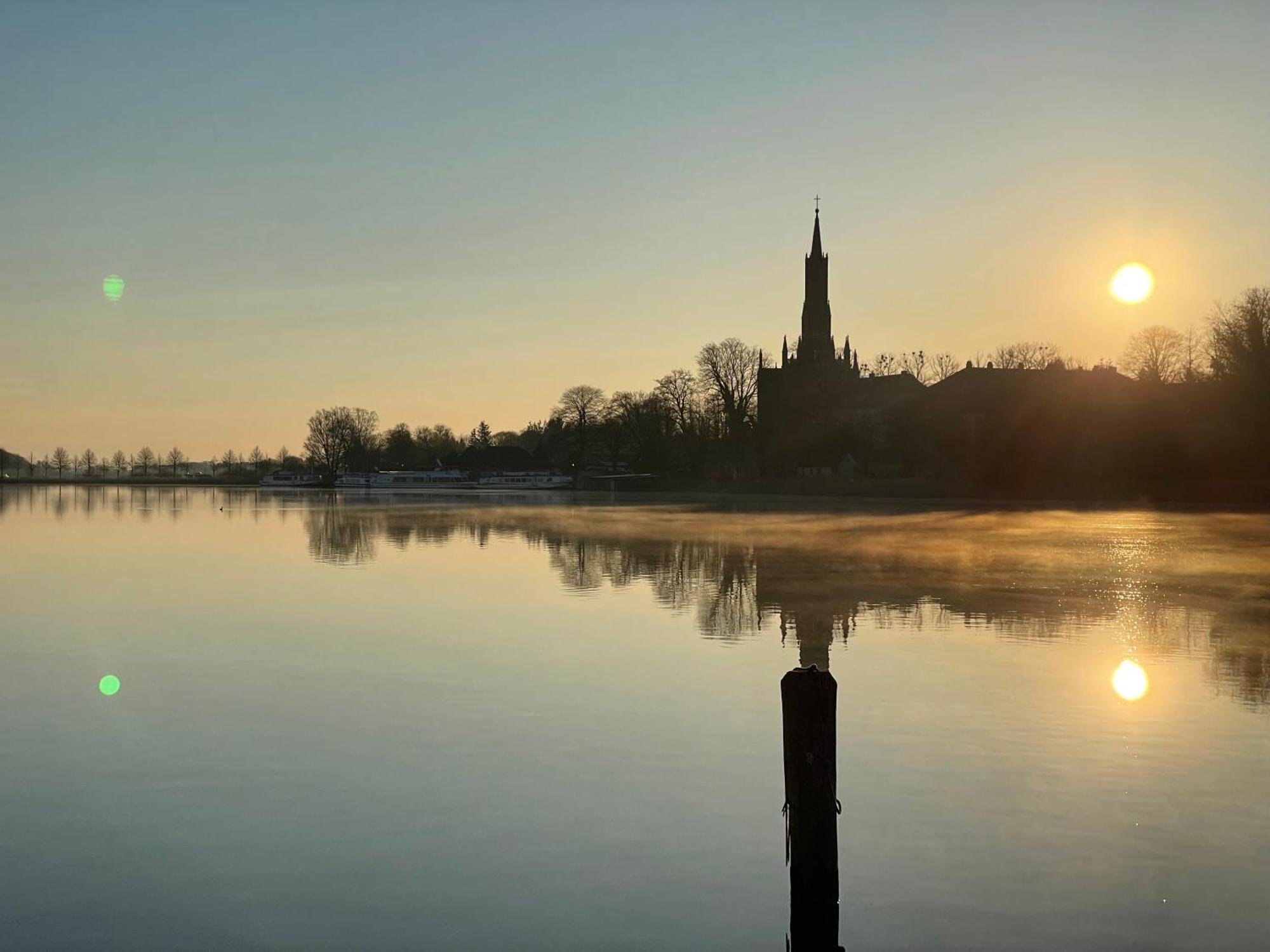 Ferienhaus Seekutter Mit Eigenem Seezugang Malchow  Esterno foto
